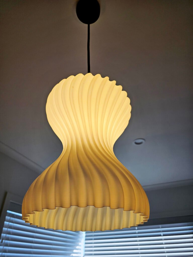 Hourglass Pendant Light