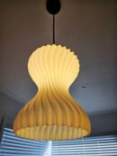 Hourglass pendant lamp