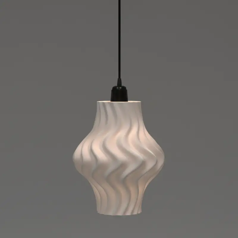 Sandy-Pendant Light-On