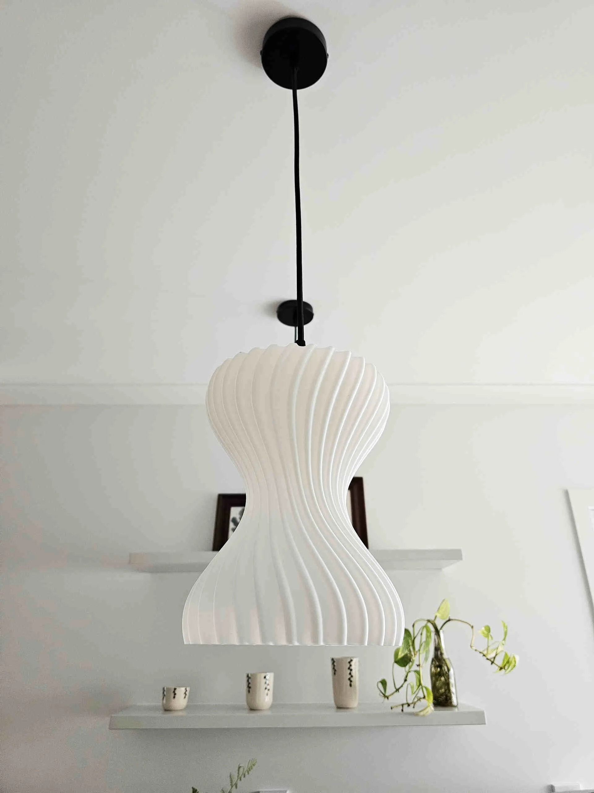 Hourglass Pendant Light