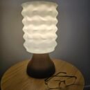 Rippled table lamp